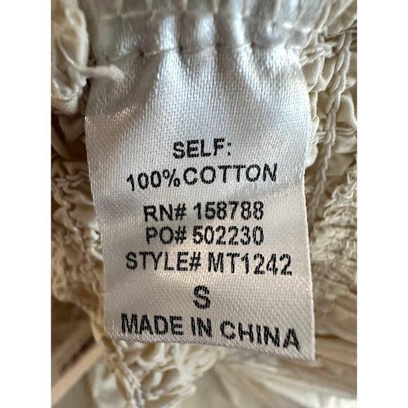 Mable- For The Girls Cream Top - S - Picture 4 of 6